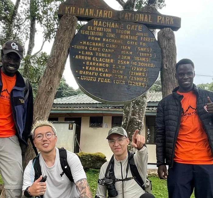 Machame Route 6 or 7 Days