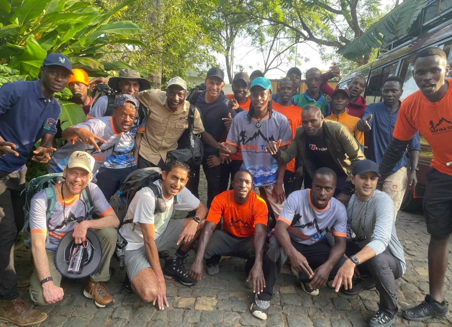 Kilimanjaro Luxury Climb - Big mountain Nafika tours team