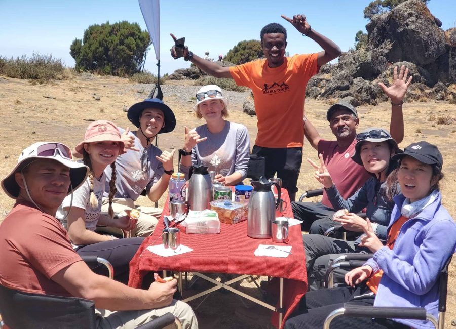 Kilimanjaro Luxury Climb - happy clients